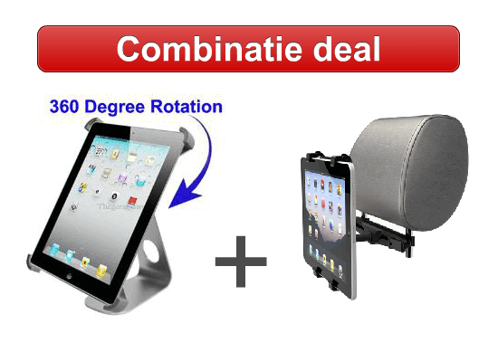 One Day Price - Combo deal: Hoofdsteun + Alu stand