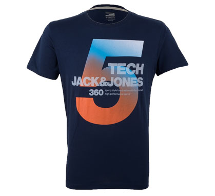 Plutosport - Jack & Jones T3ch Kane T-shirt Heren