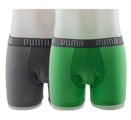 Plutosport - Puma Striped Boxershort Heren (2-Pack)