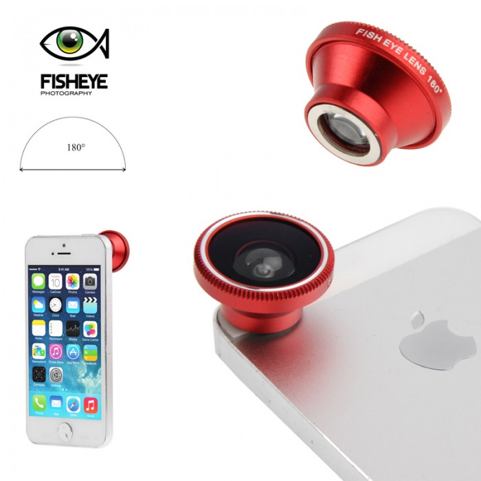 Price Attack - Fish-Eye Lens Voor Iphone