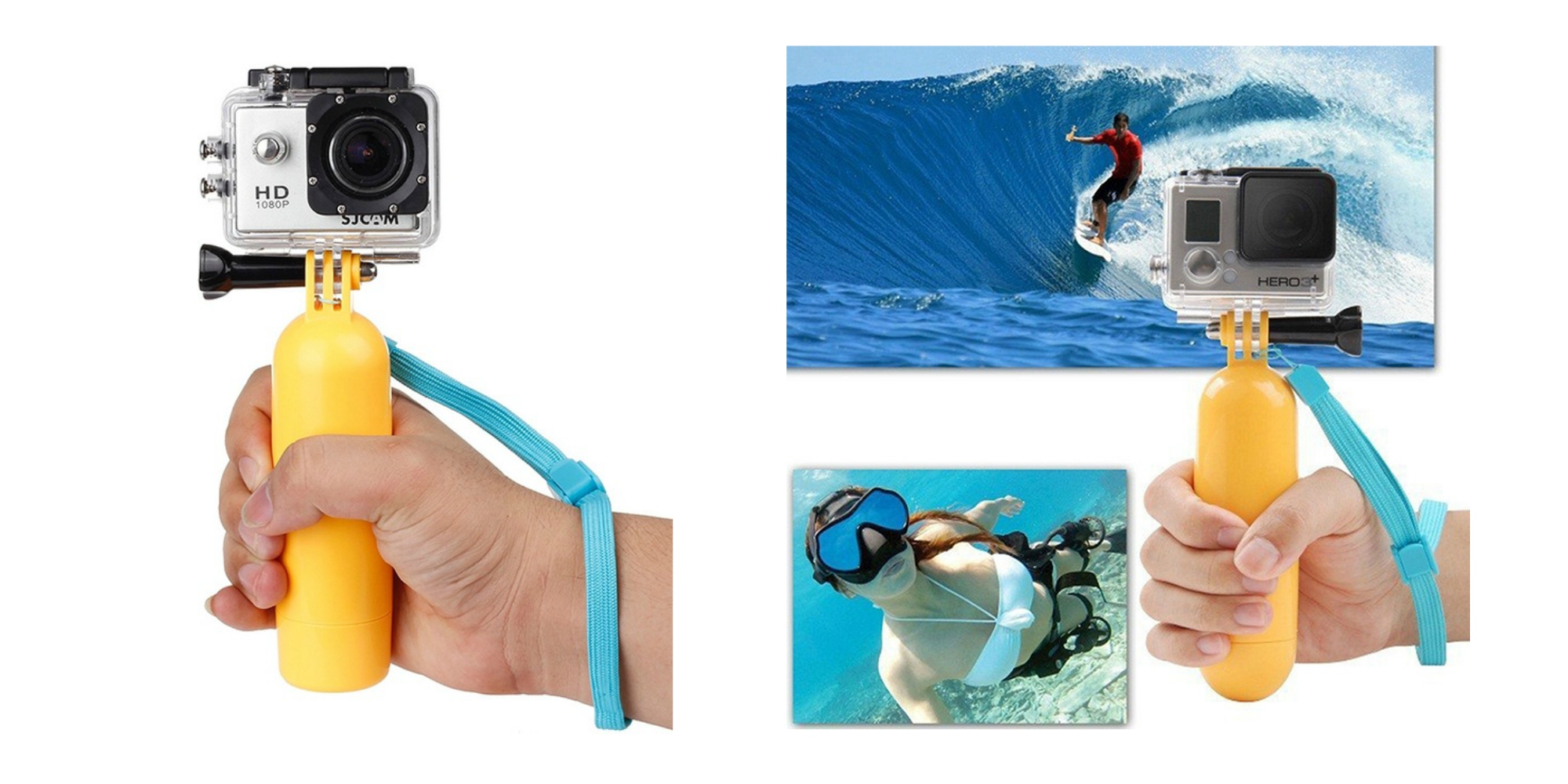 Seal de Deal - Hand Grip voor GoPro HERO 4 /3+ /3 /2 /1