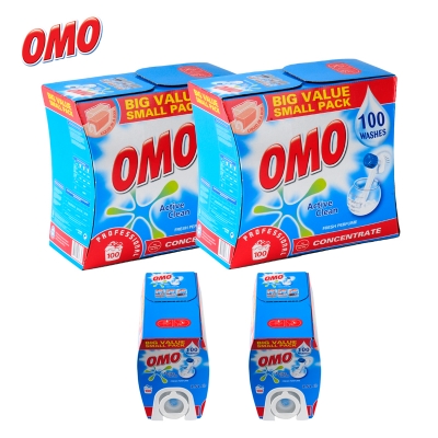 Slimme Deals - Twee voordeelpakken Omo vloeibaar wasmiddel