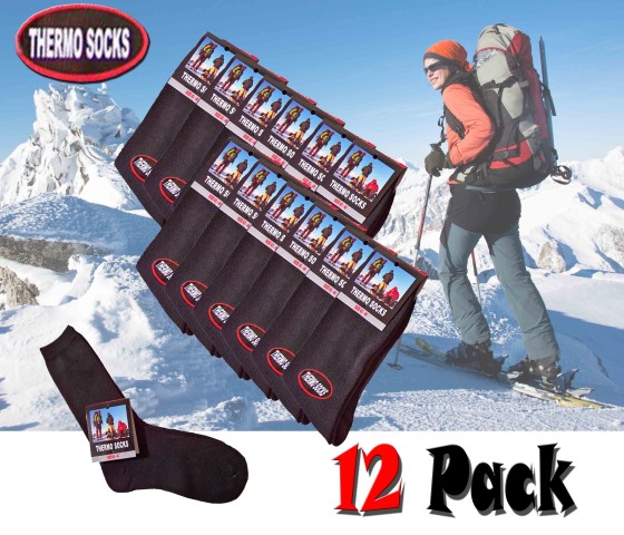 Sport4Sale - 12 Pack Thermo Sokken