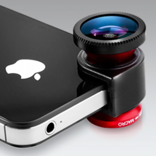 Super Dagdeal - Camera lens voor je iPhone 4(s)