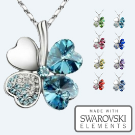 Super Dagdeal - Chique Swarovski collier met Swarovksi kristallen. Weer een super aanbieding van Superdagdeal!
