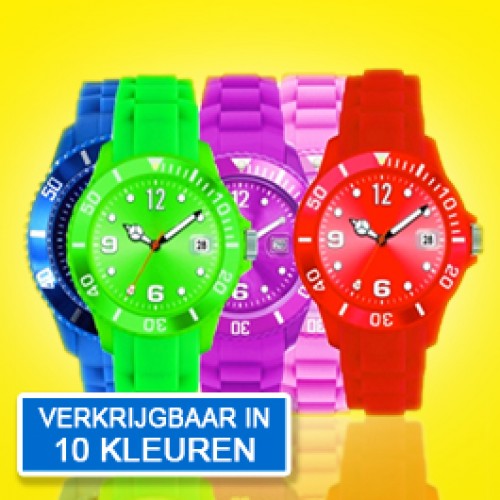 Super Dagdeal - Waterdicht siliconen horloge