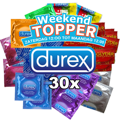 Today's Best Deal - 30x High Quality Durex Condooms