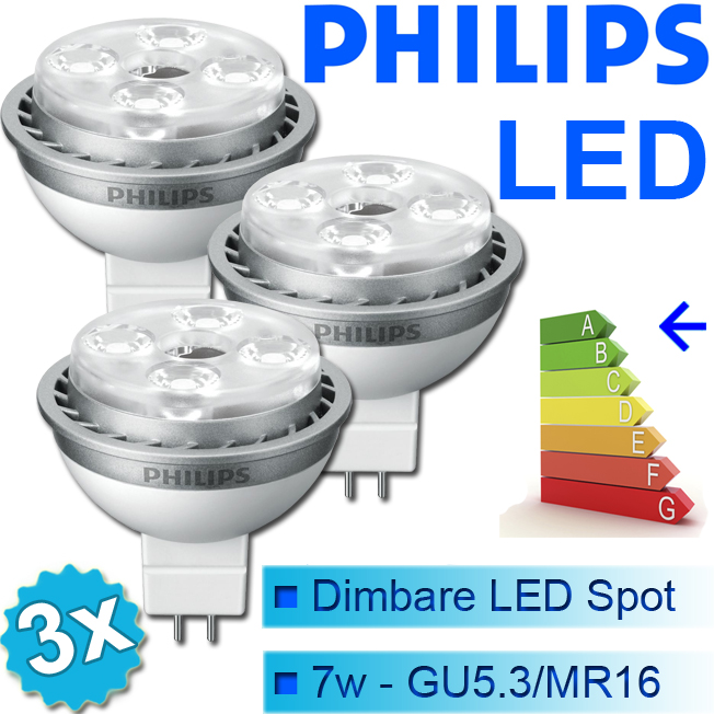 Today's Best Deal - 3x Philips MyVision LED Spot
