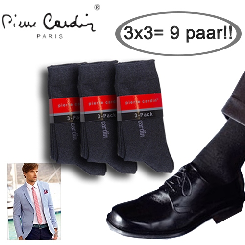 Today's Best Deal - 9 paar Pierre Cardin sokken
