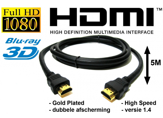 Today's Best Deal - Full HD/3D HDMI 1.4 5m