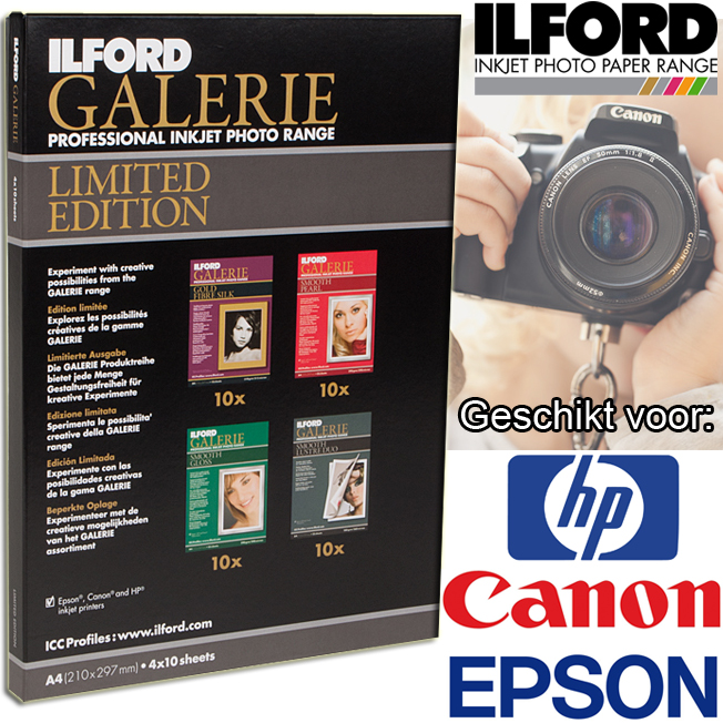 Today's Best Deal - ILFORD GALERIE A4 Fotopapier