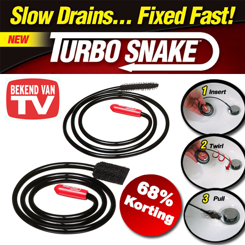 Today's Best Deal - Turbo Snake Afvoerhulp Set