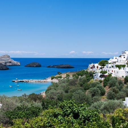 TravelBird - 8 dagen Griekse zon, strand en zee op het mooie eiland Rhodos. Met vlucht en appartement vanaf €199,- per persoon!