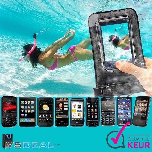 vsdeal.com - 100% Waterdichte Smartphone Cover OP=OP!!