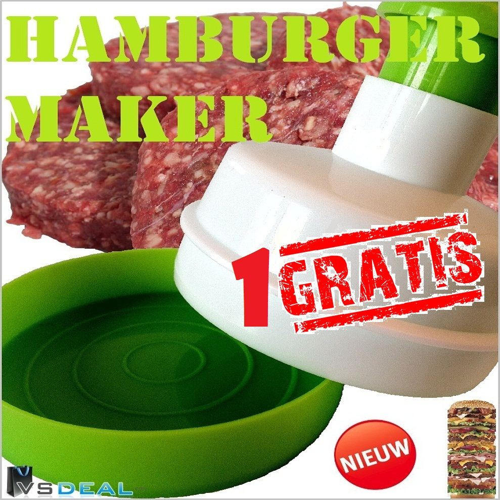 vsdeal.com - 2 x Hamburgermakers XL Nieuw in Nederland!!