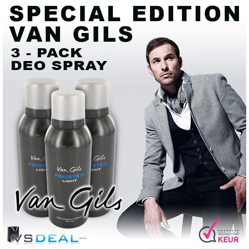 vsdeal.com - 3-Pack Van Gils Frosted light Limited Edition OP=OP