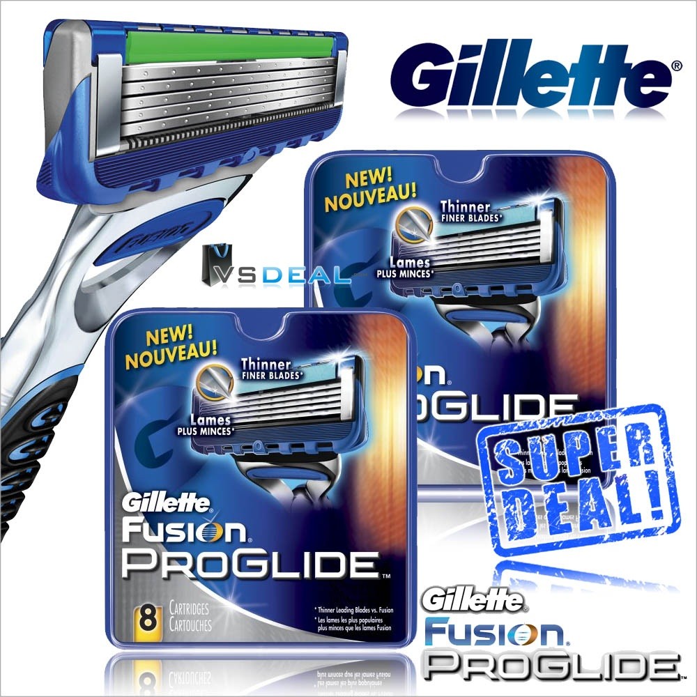 vsdeal.com - Gillette Fusion ProGlide Scheermesjes 8 pack manual