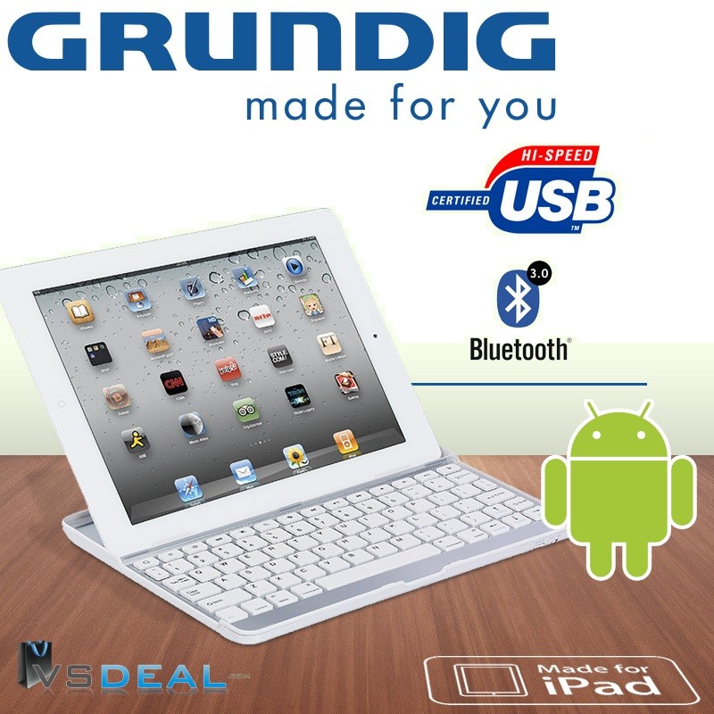 vsdeal.com - Grundig Draadloos Bluetooth Keyboard!
