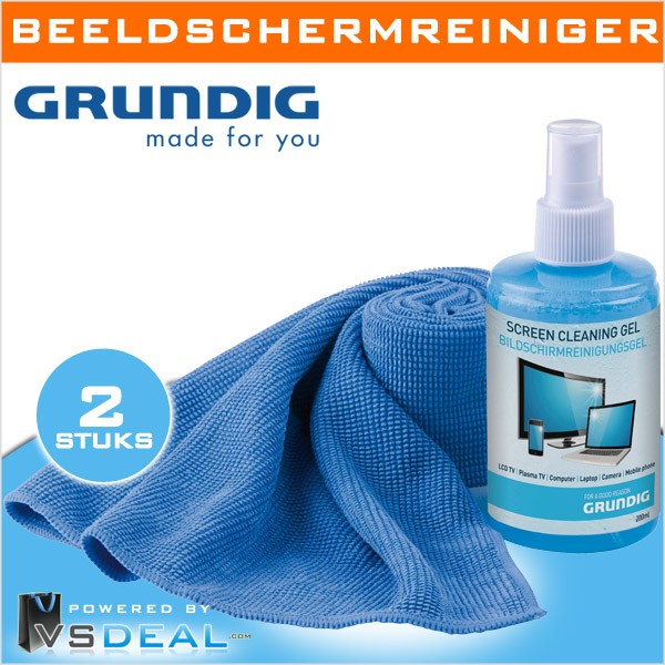 vsdeal.com - Screen Cleaner Kit by Grundig Actie! OP=OP
