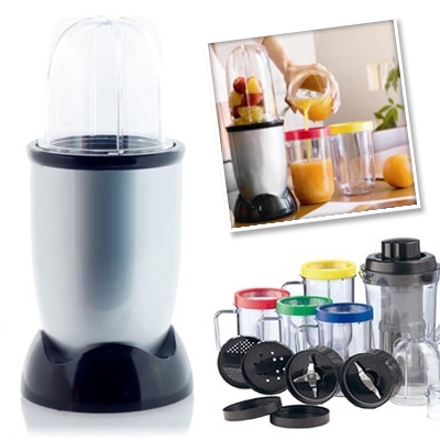 Waat? - 14-delige One Touch Bullet Kitchen Robot t.w.v. €99.95