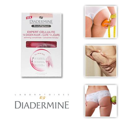 Waat? - Cellulitis is geschiedenis met Diadermine Body perfect Cellulite (14 daagse kuur)