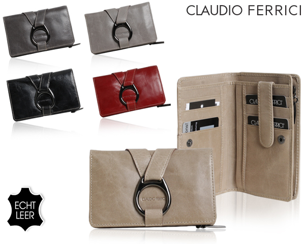 Waat? - Claudio ferrici portemonnee met mooie gesp