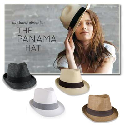 Waat? - Dé nieuwste fashion trend: Panama Hoedjes (in 4 kleuren)