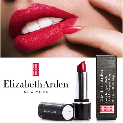 Waat? - Trendy rode lippen met Elizabeth Arden Color Intrigue Effect lipstick (per stuk of als set van 3)