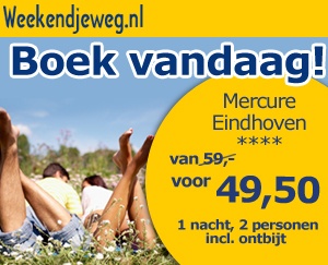 Weekendjeweg - Mercure Eindhoven 4* vanaf 49,50.