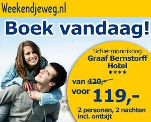 Weekendjeweg - Schiermonnikoog, Graaf Bernstorff Hotel 4* Vanaf 119,00.