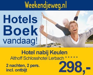 Weekendjeweg - Van der Valk Hotel Molenhoek - Nijmegen 4* vanaf 119,-.