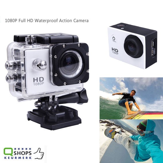 123 Dagaanbieding - 12 Megapixel Hd Full Hd Waterproof Sportcamera (Gopro Alternatief)