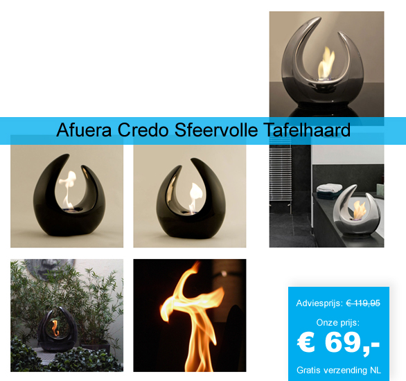 123 Dagaanbieding - Afuera Credo Sfeervolle Tafelhaard