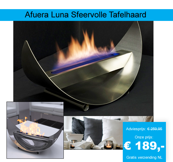 123 Dagaanbieding - Afuera Luna Sfeervolle Tafelhaard Van Edelstaal