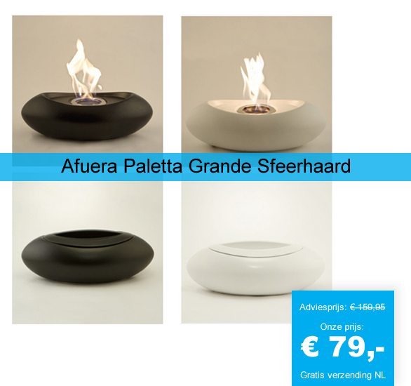 123 Dagaanbieding - Afuera Paletta Grande Sfeerhaard