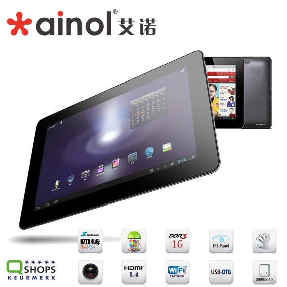 123 Dagaanbieding - Ainol Novo 10 Hero Ii Quad Core Tablet