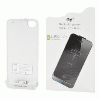 123 Dagaanbieding - Battery Cover Iphone 4(S) 2200 Mah 123 Dagaanbieding - Battery Cover Iphone 4(S) 2200 Mah