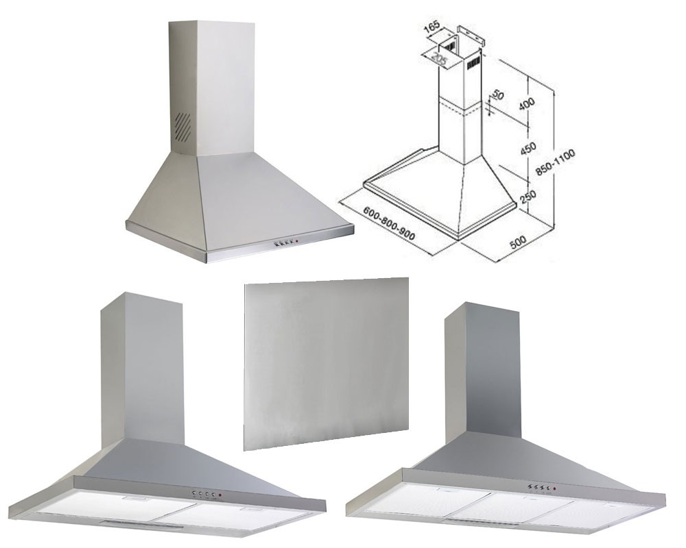 123 Dagaanbieding - Bestron Luxe Rvs Schouwkappen 123 Dagaanbieding - Bestron Luxe Rvs Schouwkappen