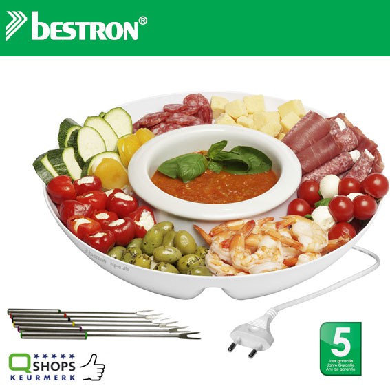 123 Dagaanbieding - Bestron Partyschaal Hip-a-dip 123 Dagaanbieding - Bestron Partyschaal Hip-a-dip