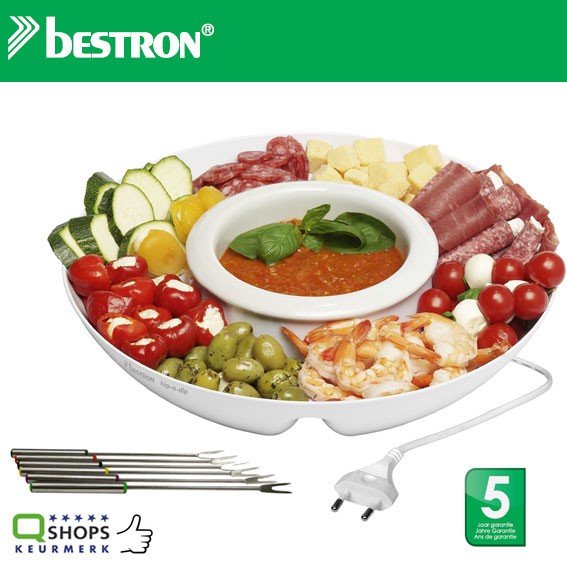 123 Dagaanbieding - Bestron Partyschaal Hip-a-dip