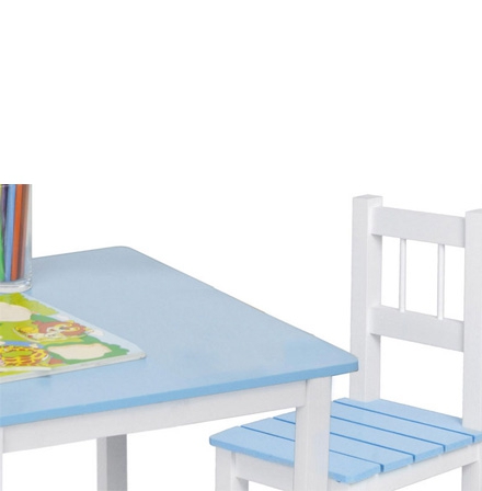 123 Dagaanbieding - Blauw Tafeltje Met 2 Stoeltjes 123 Dagaanbieding - Blauw Tafeltje Met 2 Stoeltjes