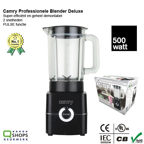 123 Dagaanbieding - Camry Professionele Blender Deluxe 123 Dagaanbieding - Camry Professionele Blender Deluxe