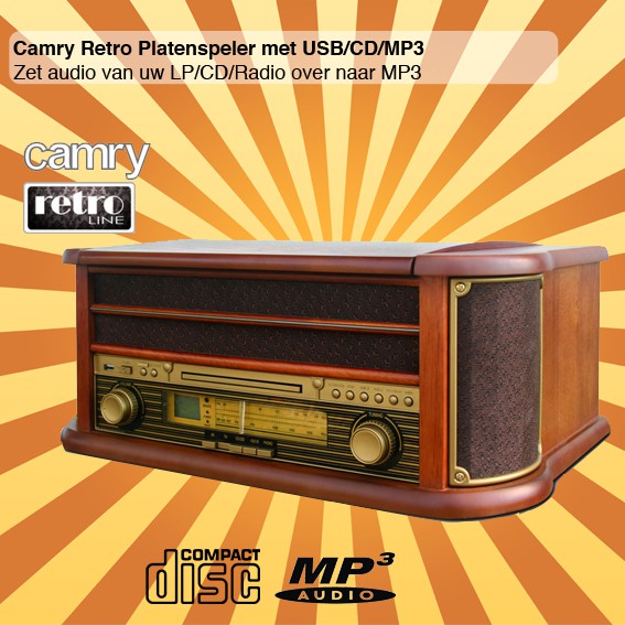 123 Dagaanbieding - Celebrate Record Store Day Met Deze Retro Platenspeler 123 Dagaanbieding - Celebrate Record Store Day Met Deze Retro Platenspeler
