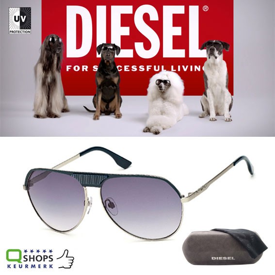 123 Dagaanbieding - Diesel Unixex Sunglasses Dl0035 16W