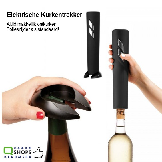 123 Dagaanbieding - Elektrische Kurkentrekker 123 Dagaanbieding - Elektrische Kurkentrekker