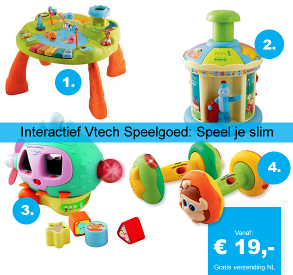 123 Dagaanbieding - Interactief Vtech Speelgoed: Speel Je Slim