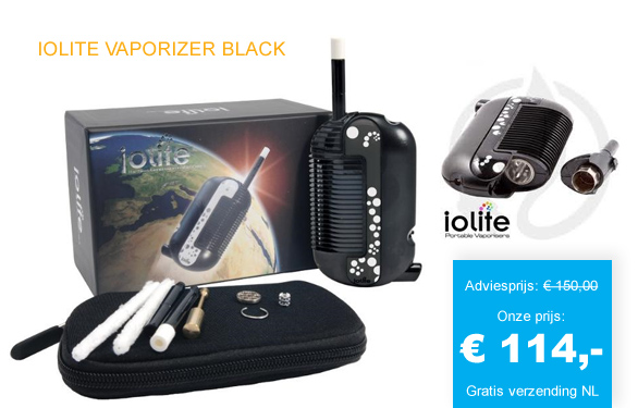 123 Dagaanbieding - Iolite Vaporizer Black 123 Dagaanbieding - Iolite Vaporizer Black