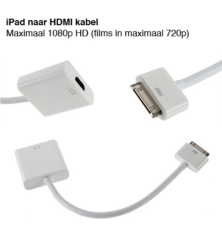 123 Dagaanbieding - Ipad/iphone/itouch Naar Hdmi Kabel