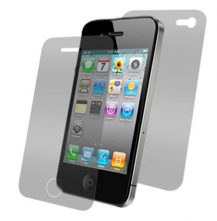 123 Dagaanbieding - Iphone 4/4S Screenprotector Front &Amp; Back