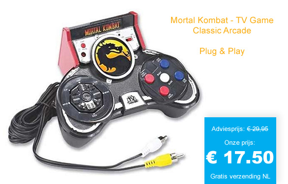 123 Dagaanbieding - Mortal Kombat - Tv Game 123 Dagaanbieding - Mortal Kombat - Tv Game